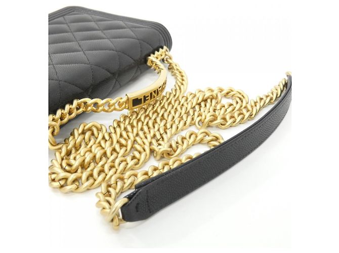 Cadena de cartera Chanel Boy line Negro - vista 5