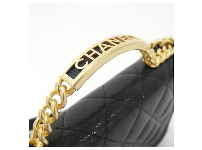 Cadena de cartera Chanel Boy line Negro - vista 6