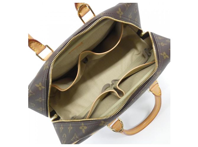 Borsa a mano Bowling Vanity Monogram Louis Vuitton Marrone - vista 9