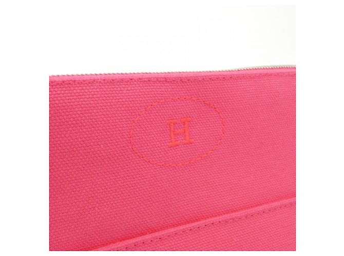 Pochette Borsa Hermès Bolide MM Rosa - vista 4