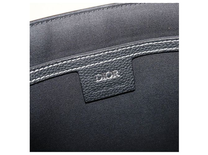 Bolsa clutch Saddle DIOR para homens em preto - vista 4