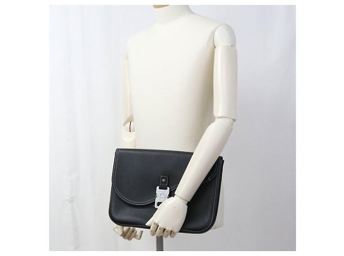 Bolsa clutch Saddle DIOR para homens em preto - vista 8