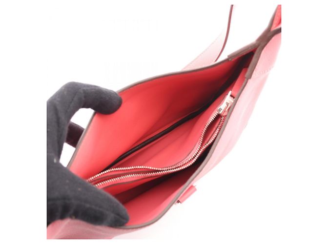 Borsa a Spalla/Mano Hermès Trim Duo in Pelle Evercolor, Donna, Rosa, - vista 3