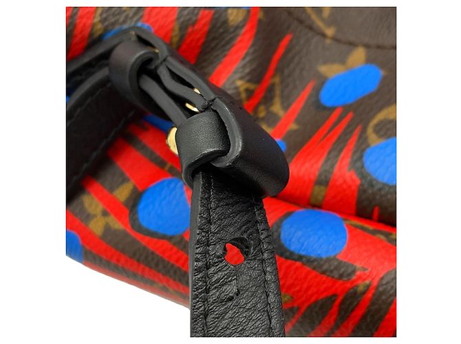 Zaino Palm Springs PM Monogram Jungle Dot Louis Vuitton, Borsa a mano, Nera, Monogramma, LOUIS VUITTON Nero - vista 14