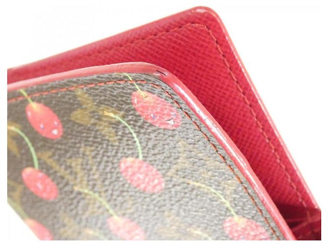 Organizer Agenda PM Monogram Ciliegia Louis Vuitton Marrone - vista 4