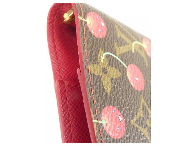 Organizer Agenda PM Monogram Ciliegia Louis Vuitton Marrone - vista 5