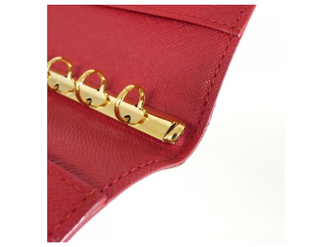 Organizer Agenda PM Monogram Ciliegia Louis Vuitton Marrone - vista 9