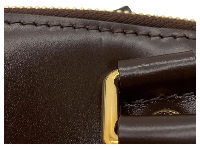 Borsa Louis Vuitton Damier Ebene Verona PM LOUIS VUITTON Spalla Monogram per Donne Rosso - vista 11