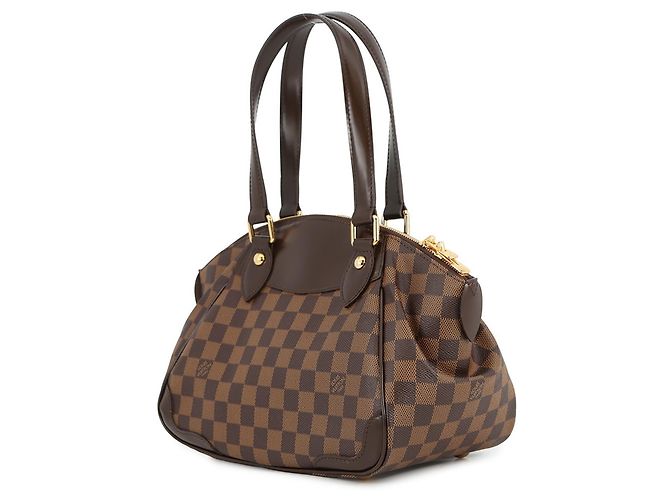 Borsa Louis Vuitton Damier Ebene Verona PM LOUIS VUITTON Spalla Monogram per Donne Rosso - vista 2
