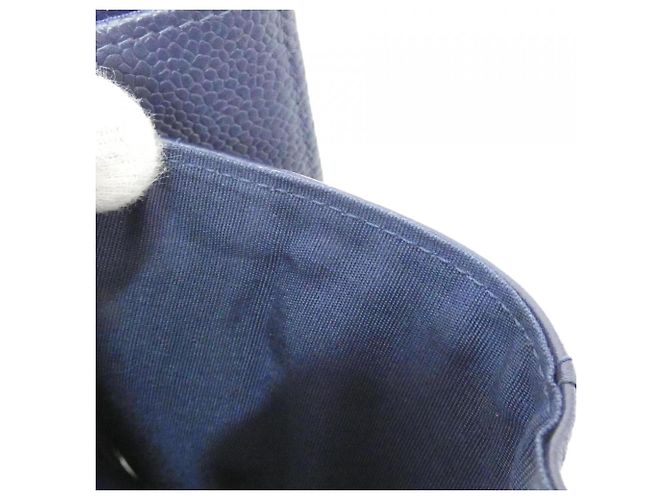 Cartera Chanel Boy Line Azul marino - vista 7