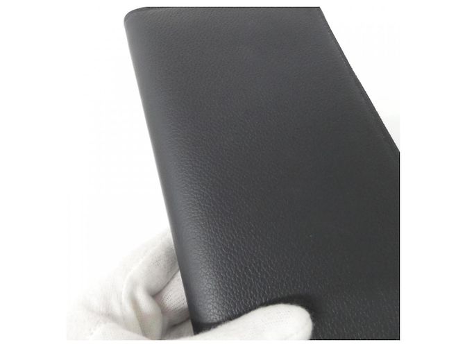 Silk In Hermès MERVILLEUSES LANTERNES Seta in Portafoglio Classico Nero - vista 4