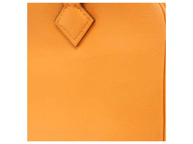 Hermès Borsa Hermes Plume Elan PM Arancione - vista 3