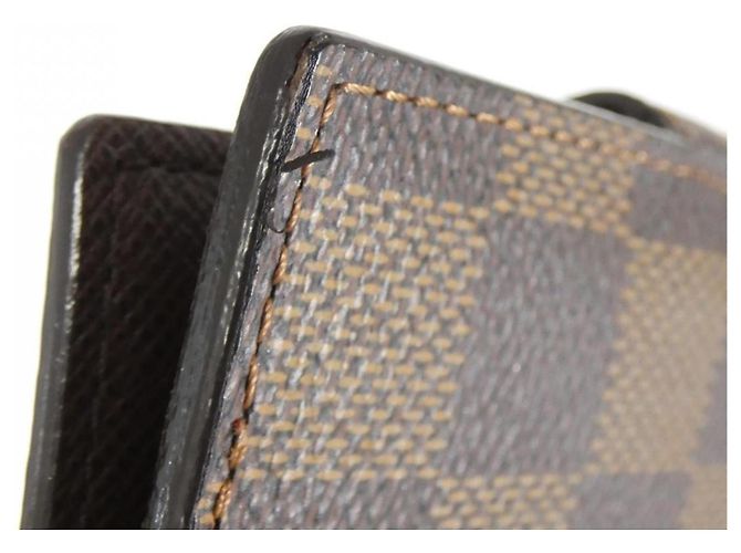 Organizer Organizzatore Mini Agenda Damier Louis Vuitton Marrone - vista 4