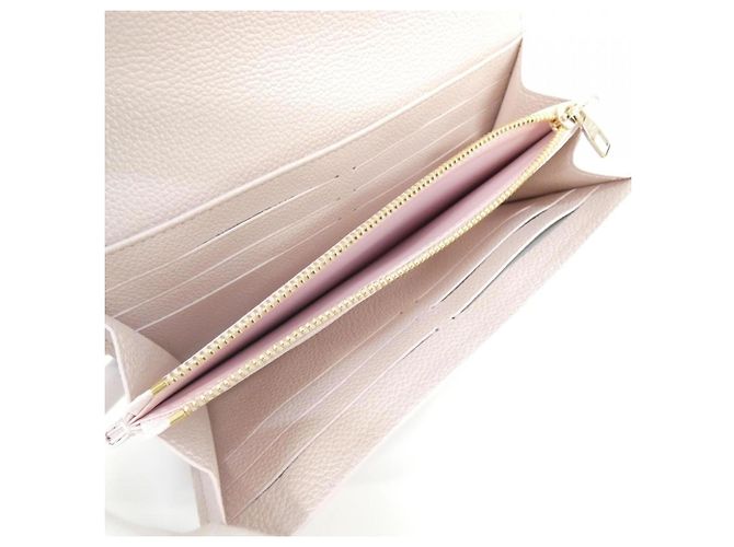 Portafoglio Sarah Monogram Empreinte Louis Vuitton Rosa - vista 5