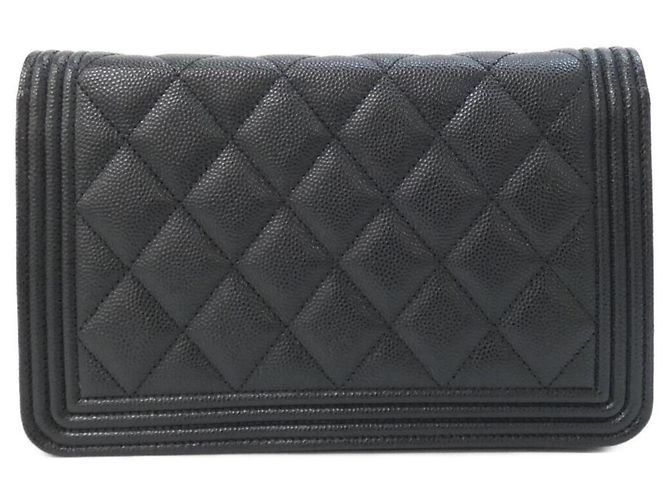 Cadena de cartera Chanel Boy line Negro - vista 2