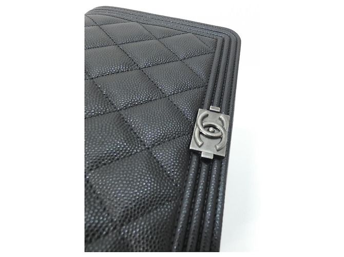 Cadena de cartera Chanel Boy line Negro - vista 4