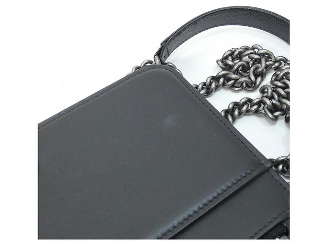 Cadena de cartera Chanel Boy line Negro - vista 8