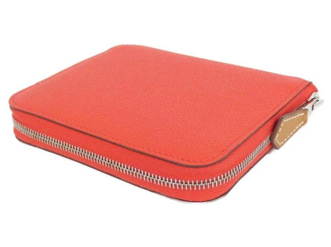 Silk In Billetera compacta de seda JEU DE SOIE de Hermès Roja - vista 2