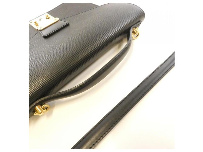 Borsa Monceau Epi Louis Vuitton Nero - vista 4