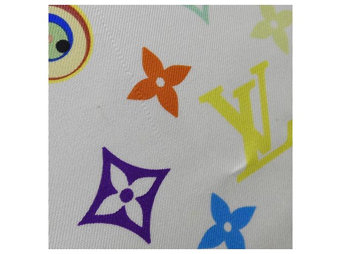 Sciarpa Louis Vuitton Multicolor Muffler I Love Monogram Bianco - vista 5