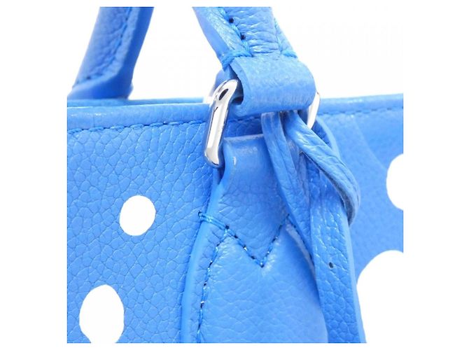 Borsa tote OnTheGo PM Monogram Empreinte (LV X YK) di Louis Vuitton Blu - vista 4