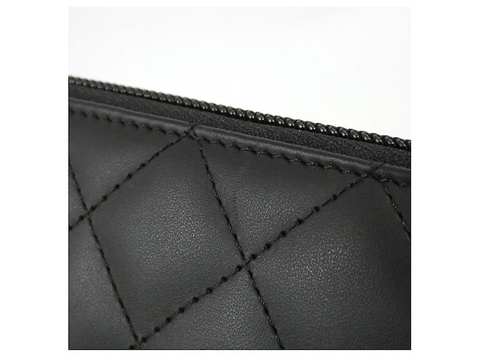 Cartera Chanel Cambon Line Negro - vista 6