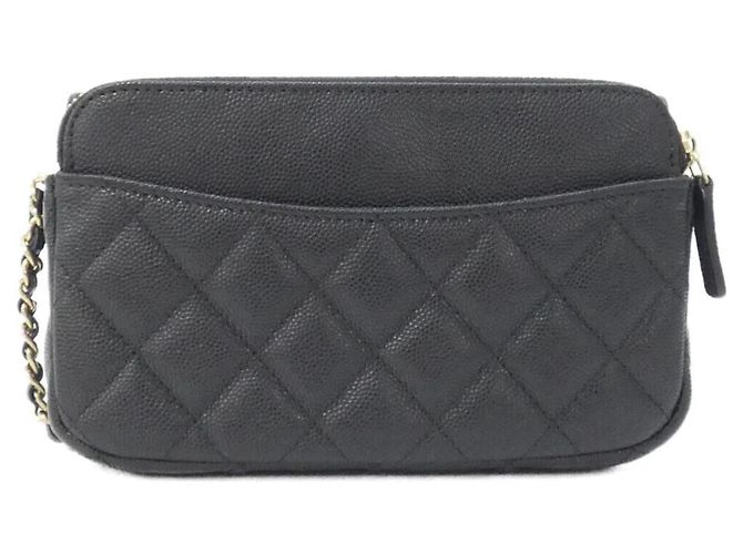 Custodia per telefono Chanel Timeless Classic Line Nero - vista 2