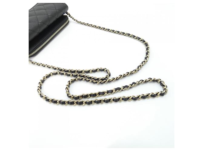 Custodia per telefono Chanel Timeless Classic Line Nero - vista 6