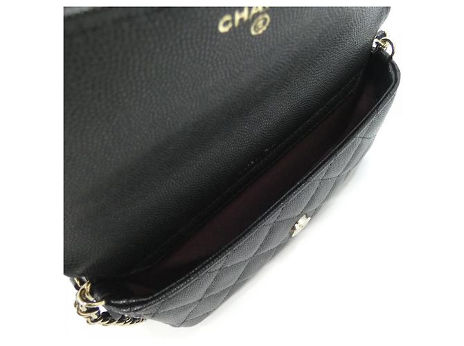 Custodia per telefono Chanel Timeless Classic Line Nero - vista 7