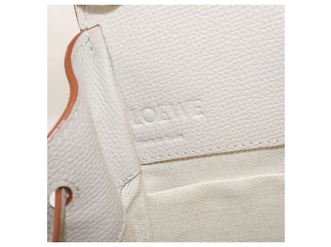 LOEWE Mini Bolso Hammock con Cuerda, Mujer, Beige - vista 4