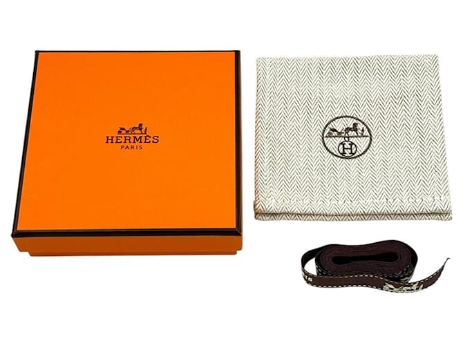 Hermès Bracciale HERMES Tonight Bangle in pelle nera da uomo Nero - vista 7