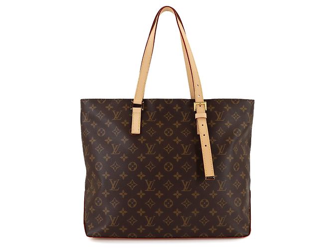 Borsa Louis Vuitton Monogram Mezzo Tote, Marrone, Finiture dorate, Blocco RFID - vista 3