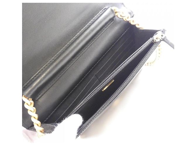 Chanel Boy Line Kettenbörse Schwarz - Ansicht 6