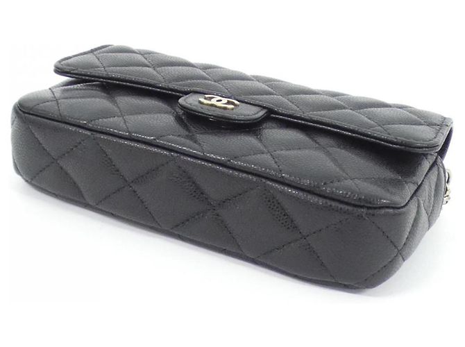 Custodia per telefono Chanel Timeless Classic Line Nero - vista 3