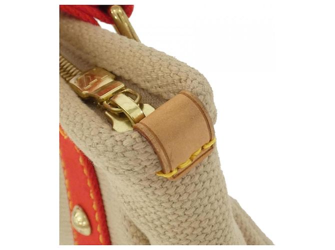 Borsa Louis Vuitton Antigua Cabas PM Beige - vista 6