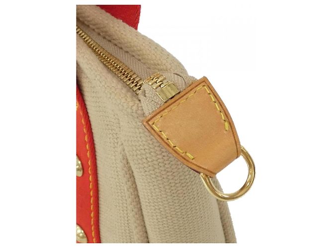 Borsa Louis Vuitton Antigua Cabas PM Beige - vista 7