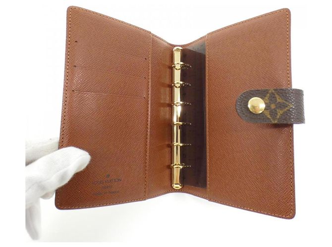 Louis Vuitton Monogramm Agenda PM Organizer Braun - Ansicht 6