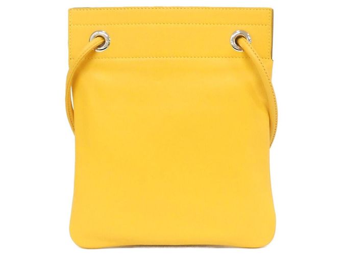 Bolso Aline Mini Hermès Amarillo - vista 2