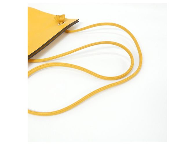 Bolso Aline Mini Hermès Amarillo - vista 4