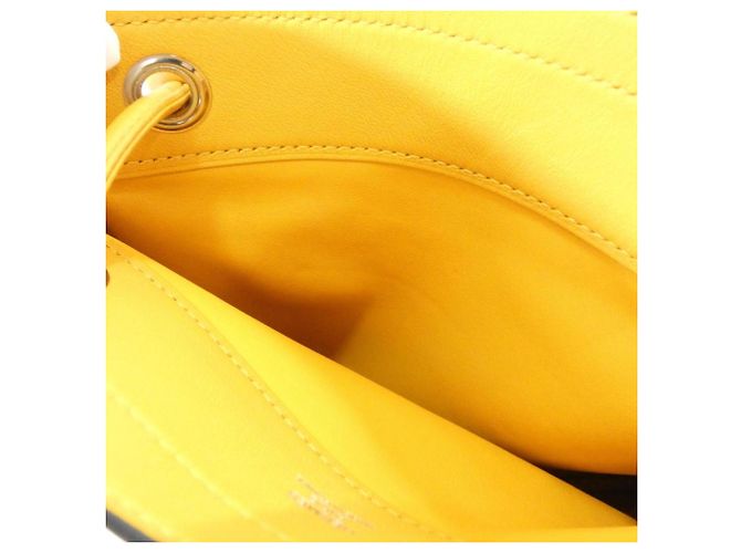 Bolso Aline Mini Hermès Amarillo - vista 7