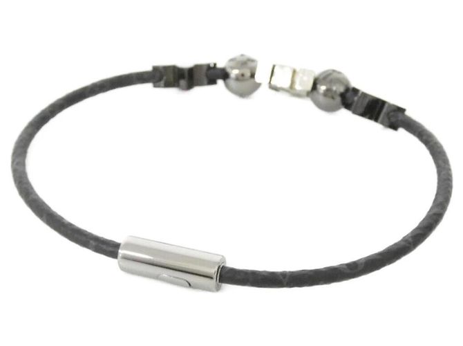 Bracelet Monogram Eclipse Louis Vuitton LV Gravity Noir - vue 2