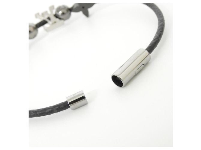 Bracelet Monogram Eclipse Louis Vuitton LV Gravity Noir - vue 4