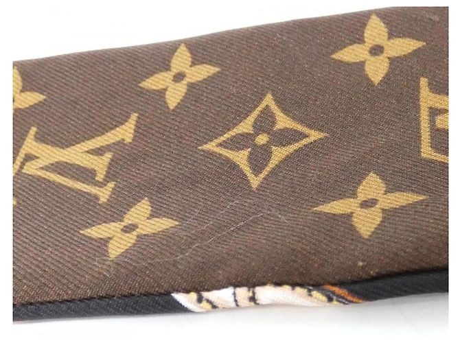 Sciarpa/Scaldacollo BB Monogram Forever di Louis Vuitton Marrone - vista 4
