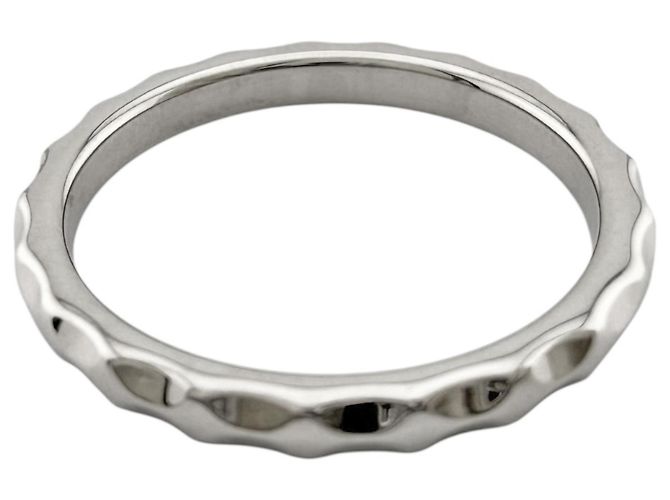 Louis Vuitton Monogram Infini Ehering, Gold, Unisex, gebraucht. Silber - Ansicht 4