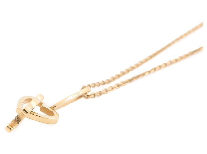 Céline Collier en métal Celine Triomphe Heart - vue 2