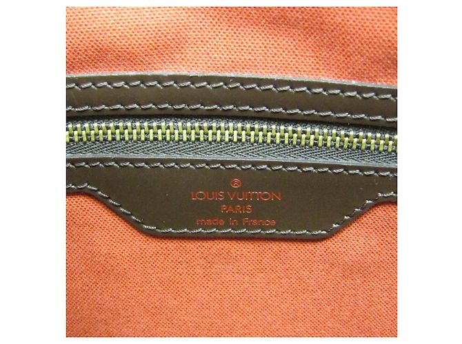 Borsa a Spalla Chelsea Damier Louis Vuitton Donna Marrone, Ebano - vista 10