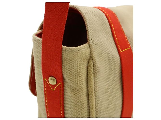 LOUIS VUITTON Antigua Busas PM Borsa a Spalla, Tela, Beige/Rosso, - vista 5