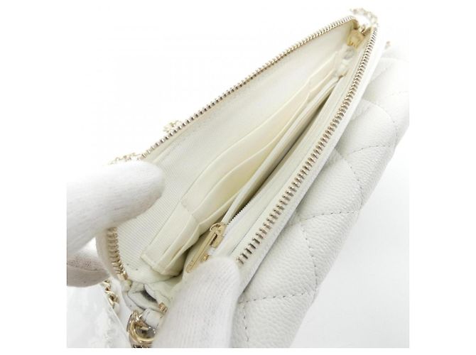 Cover per telefono Chanel Timeless Classic Line Bianco - vista 9