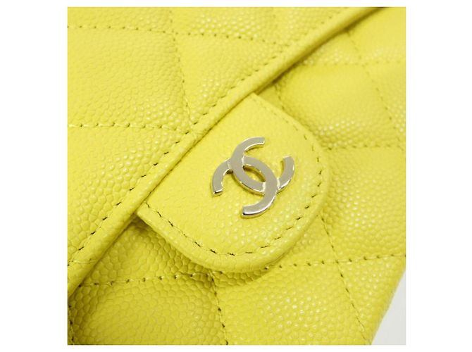 Custodia per telefono Chanel Timeless Classic Line Giallo - vista 4