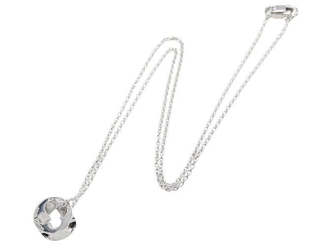 Collar Péndulo Empreinte Louis Vuitton en Oro Blanco (Plata) para Mujeres - vista 2